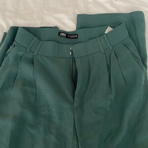 Dark green zara trousers - soft